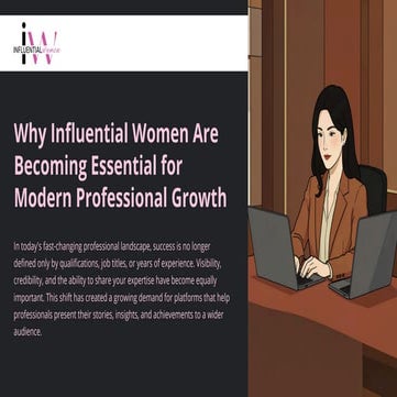 Why Influential Women Are Becoming Essential for Modern Professional ...