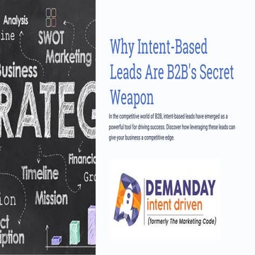 Why Intent Based Leads Are B2Bs Secret Weapon.pdf