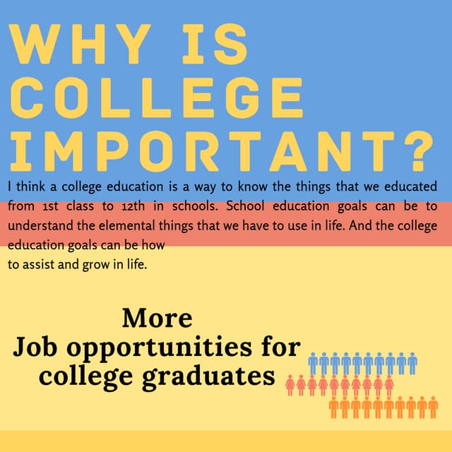 Why is college important PDF