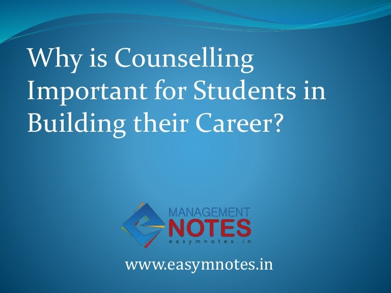 Why Is Counselling Important For Students