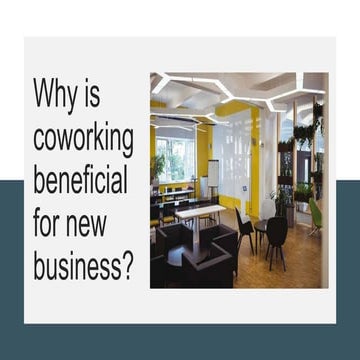 Co working Office Spaces : An Introduction | PPTX