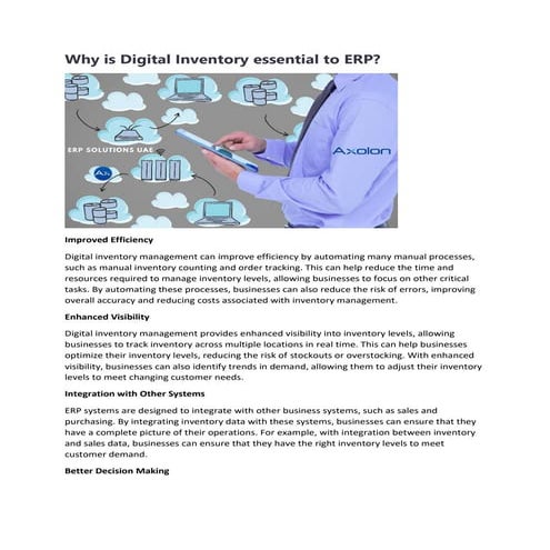 Harnessing Reporting & Analytics in Logistics Inventory with Digital ...