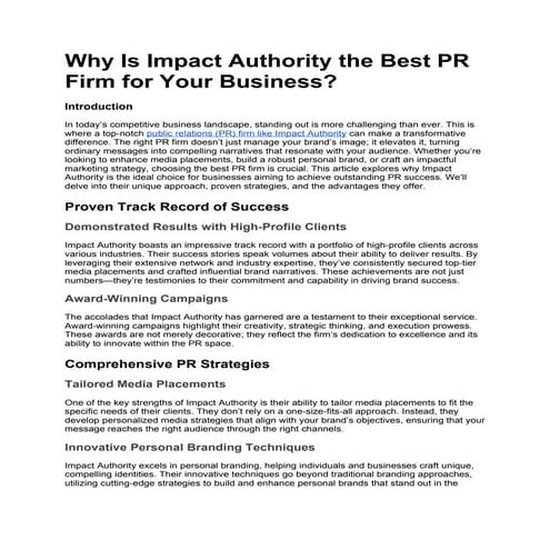 Why Is Impact Authority the Best PR Firm for Your Business_.docx