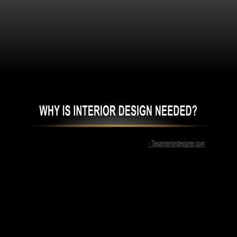 Interior design | PPTX