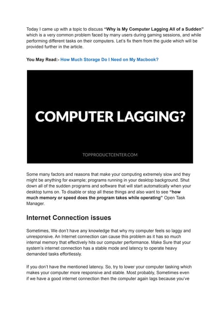 Reason Behind Computer Lagging Detail Guide how-to-fix-lag-on-hp-pavilion-gaming-laptop-youtube