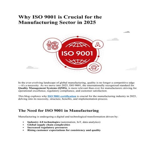 Why ISO 9001 is Crucial for the Manufacturing Sector in 2025.docx