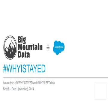 #WhyIStayed #WhyILeft social media analysis