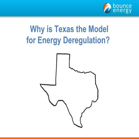 Why is Texas the Model for Energy Deregulation?