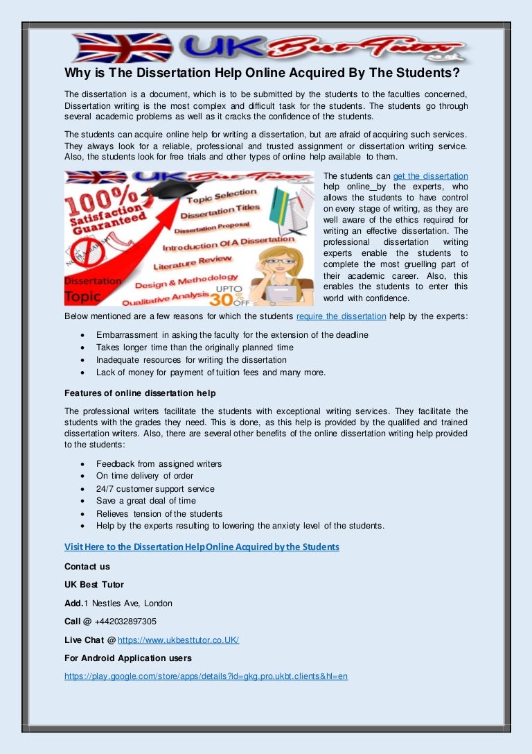 Dissertation help online image