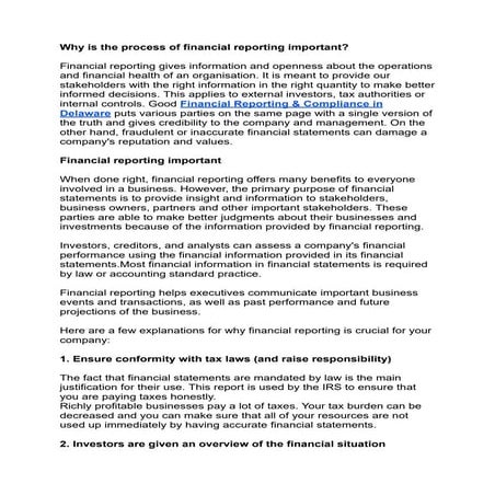 Why is the process of financial reporting important.pdf