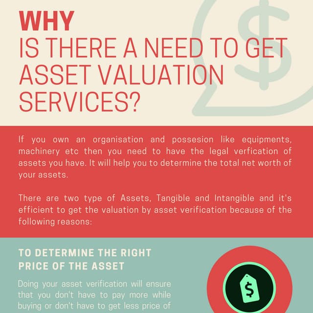 Why is There a Need to Get Asset Valuation Services? Infographic