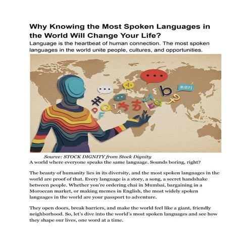Why Knowing the Most Spoken Languages in the World Will Change Your Life.pdf