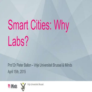 Why labs pieter ballon 15042015