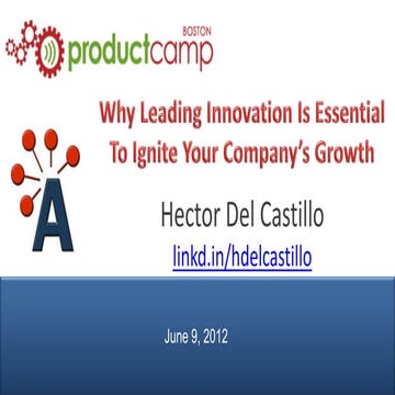 Why Leading Innovation Is Essential To Ignite Your Company’s Growth - H. Del ...