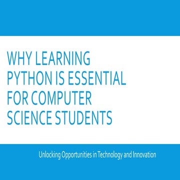 Why Learning Python is Essential for Computer Science.pdf