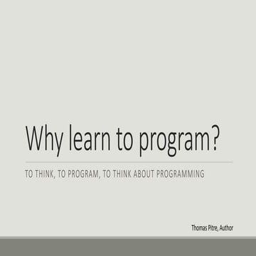 Why learntoprogramsample