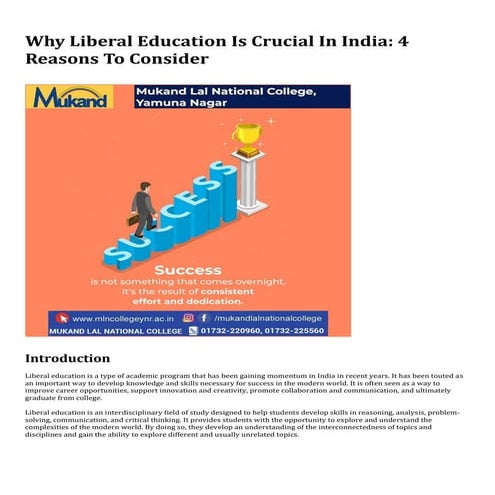Why Liberal Education Is Crucial In India 4 Reasons To Consider.pdf