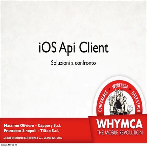 iOS Api Client: soluzioni a confronto