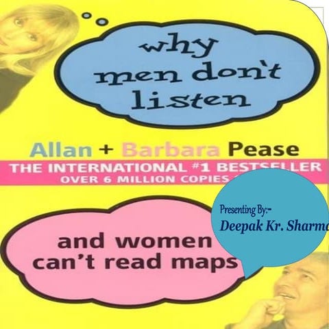 Why men don't listen..Women can't read maps.. | PPT