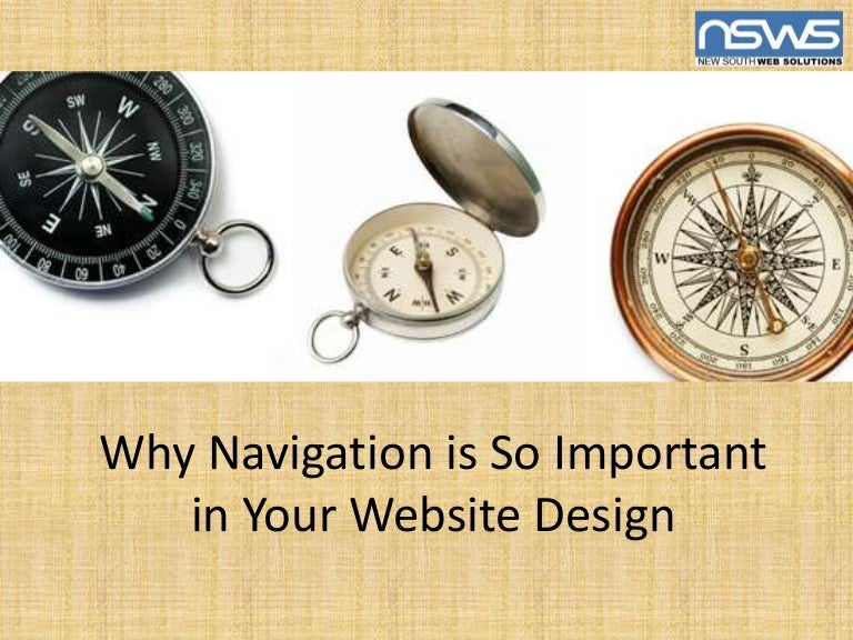 Why navigation is so important in your website