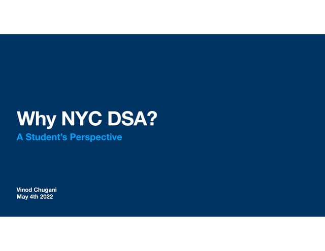 Why NYC DSA.pdf
