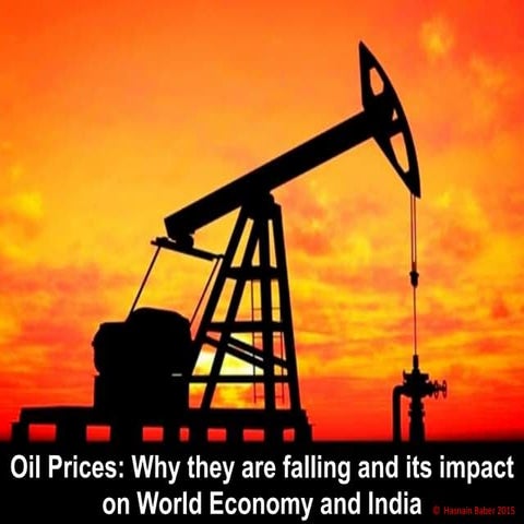 Why oil prices failing
