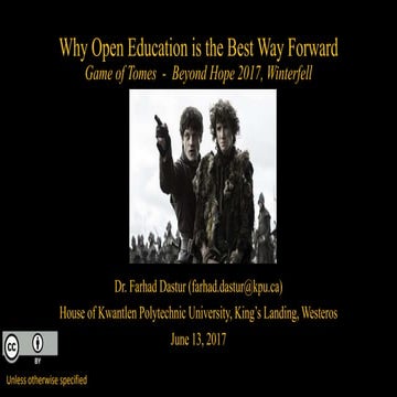 Why open education is the best way forward