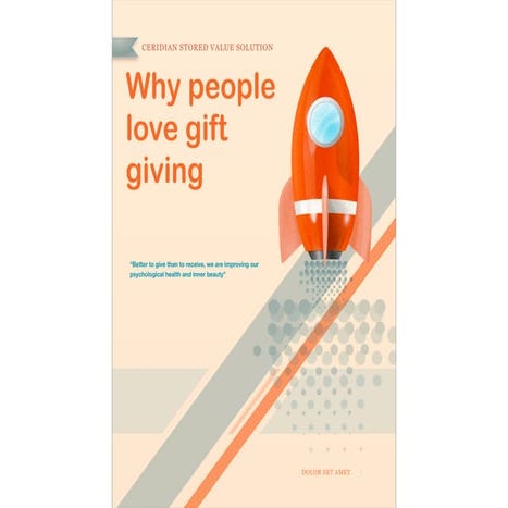 Why People Love Gift Giving - Retailer 