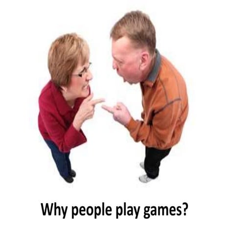 Why people play games?