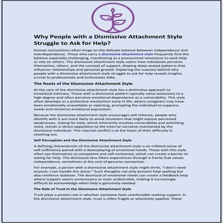 What do you mean by Disorganized attachment Style? | PDF