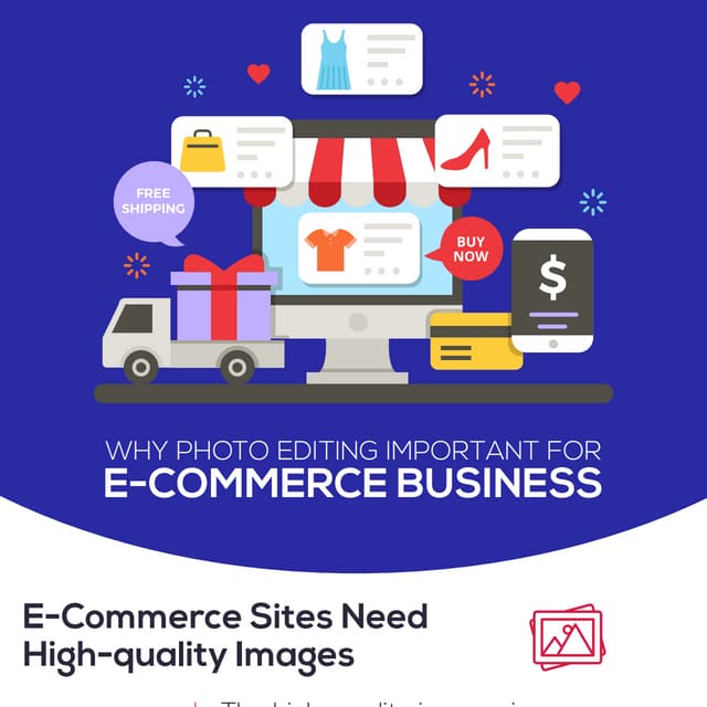 why photo editing important for e-commerce business