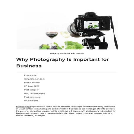 Why Photography Is Important for Business.pdf
