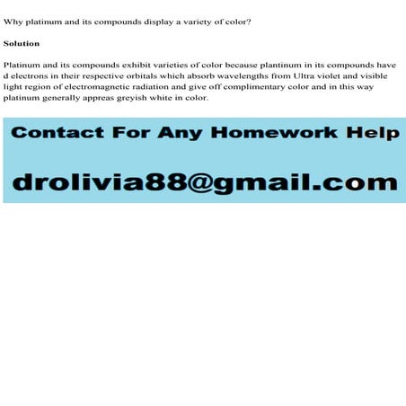 Why platinum and its compounds display a variety of colorSoluti.pdf