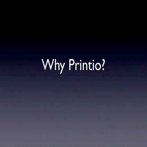 printio | PPT