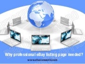 Why professional e bay listing page...