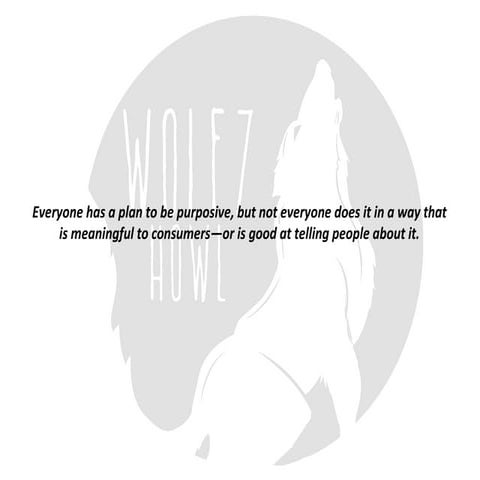 Why purpose? - An instigation from WSJ article + other sources