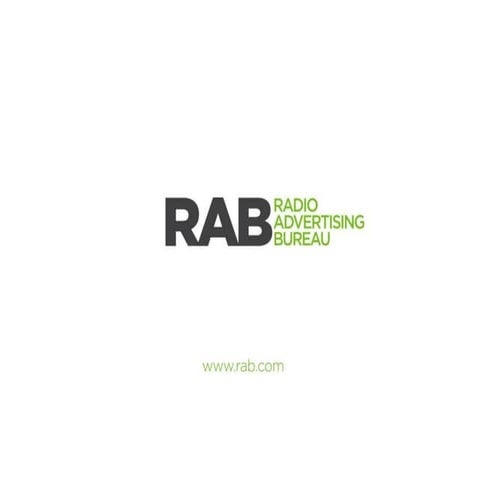 Why radio Rab White Paper