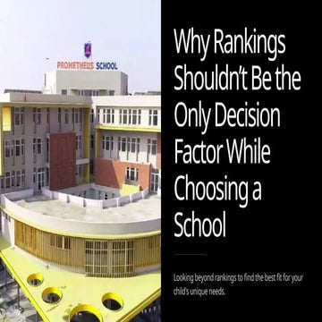 Why Rankings Shouldn’t Be the Only Decision Factor While Choosing a ...
