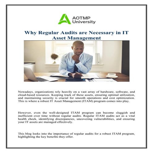Why Regular Audits are Necessary in IT Asset Management.pdf