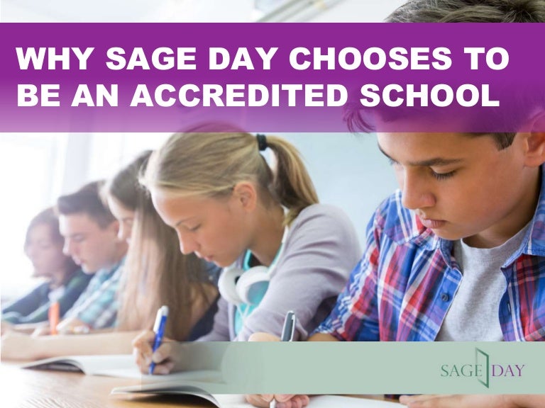 Why Sage Day Chooses To Be A NonApproved School
