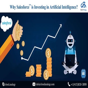 Why salesforce is investing in Artificial Intelligence 