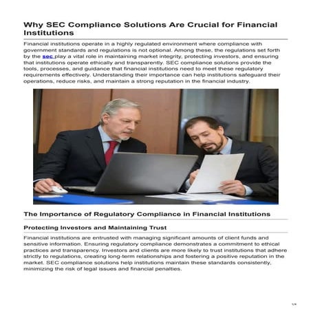 Why SEC Compliance Solutions Are Crucial for Financial Institutions.pdf