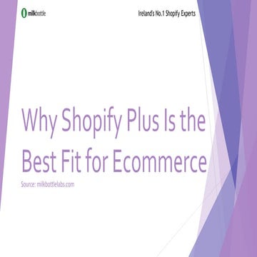 Why Shopify Plus Is the Best Fit for Ecommerce