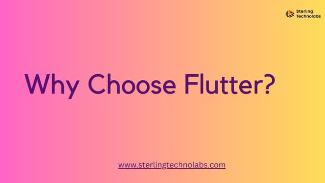 Why Should You Choose Flutter App Development | PDF