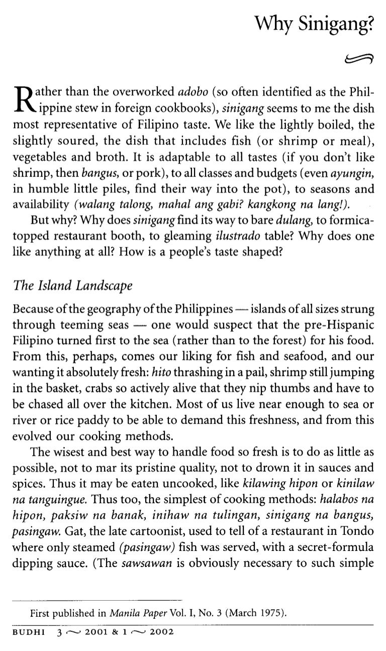 Informative essay why sinigang by doreen fernandez 03 picture