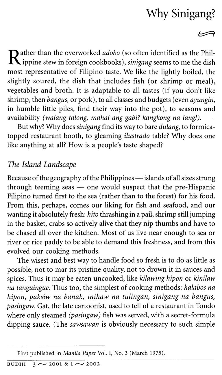 Informative essay why sinigang by doreen fernandez 05 picture