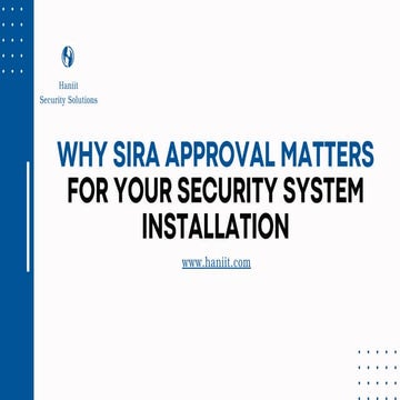 Why SIRA Approval Matters for Your Security System Installation.pdf