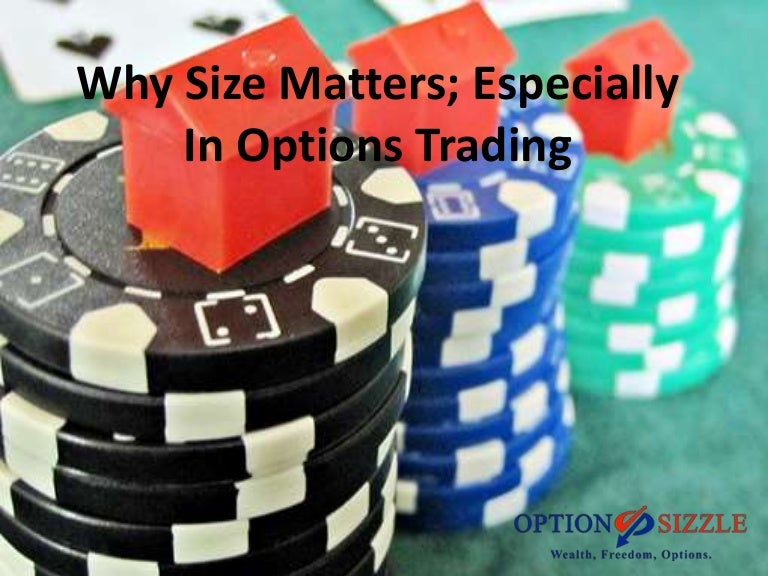 Why some options trade are positive