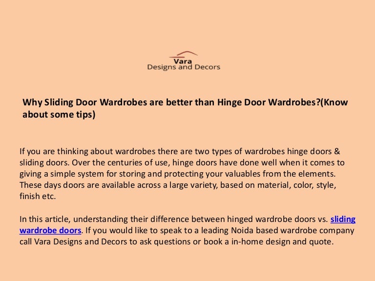 Why Sliding Door Wardrobes Are Better Than Hinge Door Wardrobes Kn