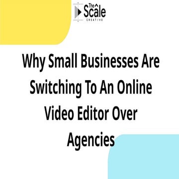 Why Small Businesses Are Switching To An Online Video Editor Over ...